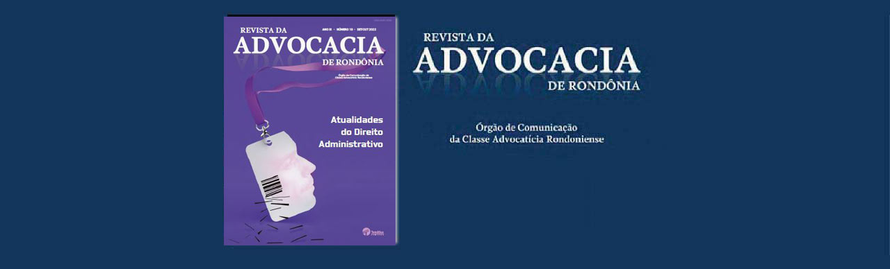 Revista Advocacia Rondônia